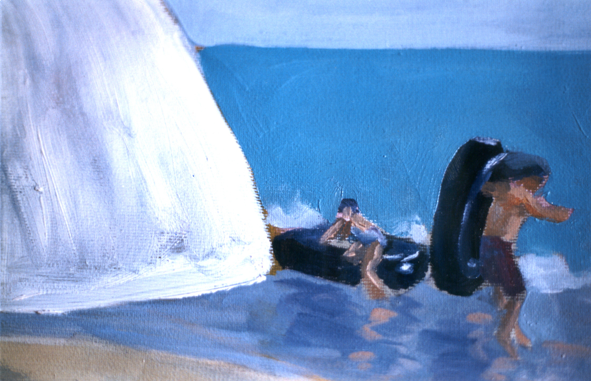 Agua y niños (detalle I)