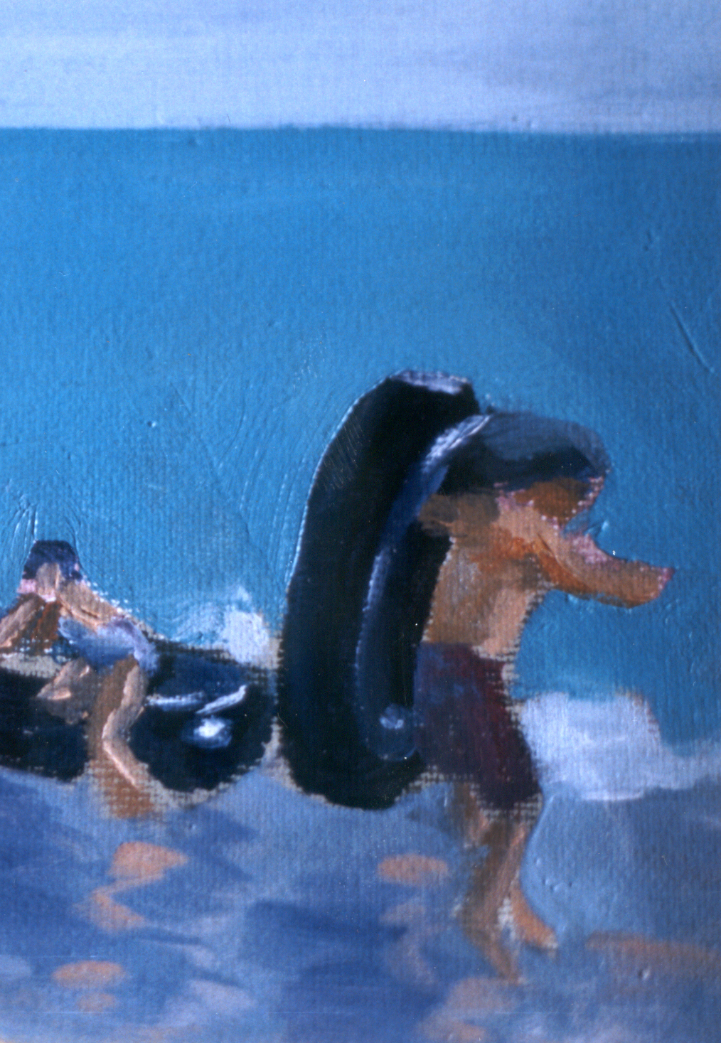 Agua y niños (detalle II)